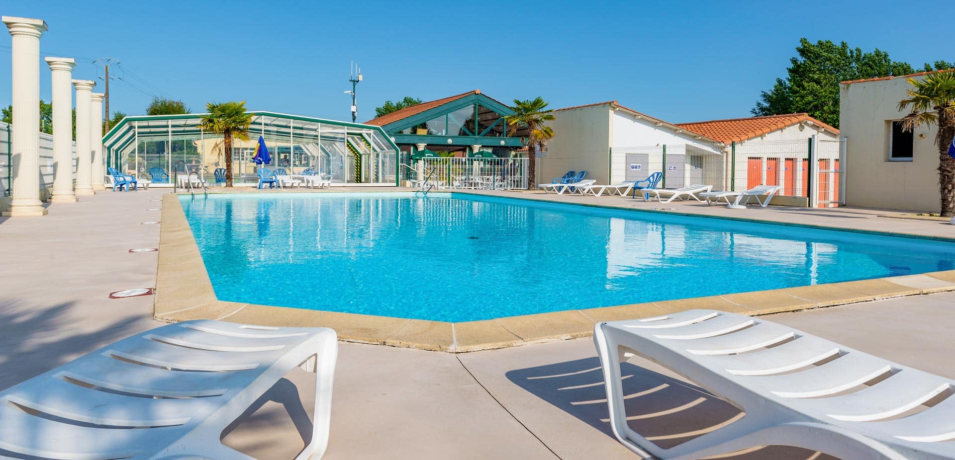 camping heated swimming pools vendée