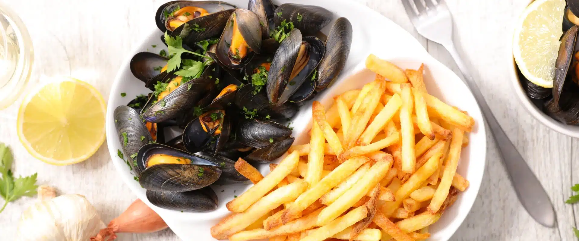 theme evening moules frites